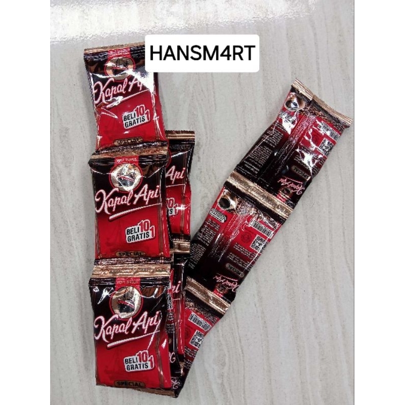 

Kopi Kapal Api Mini 6 Gram Kemasan Sachet Ukuran Kecil
