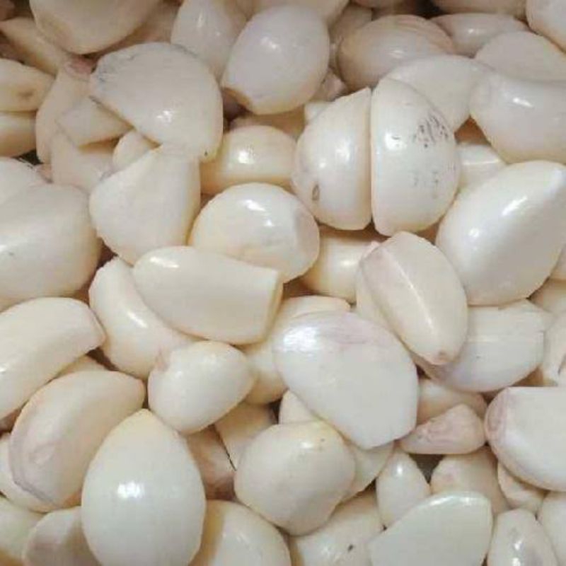 

bawang putih kupas bersih siap pake