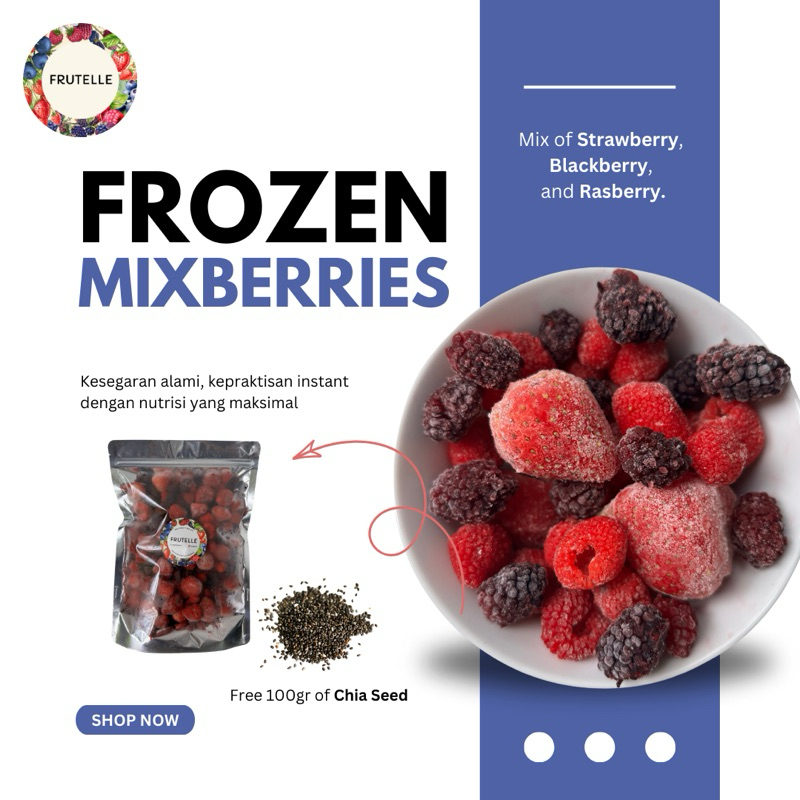 

Frozen Mix Berries | Buah Mix Berry Beku