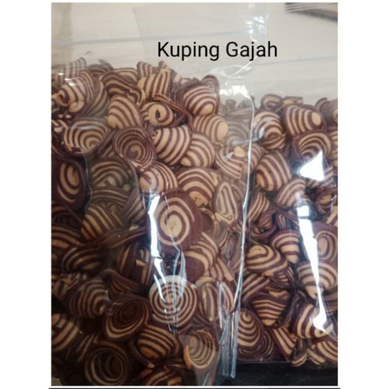 

Kuping gajah coklat 250 gram