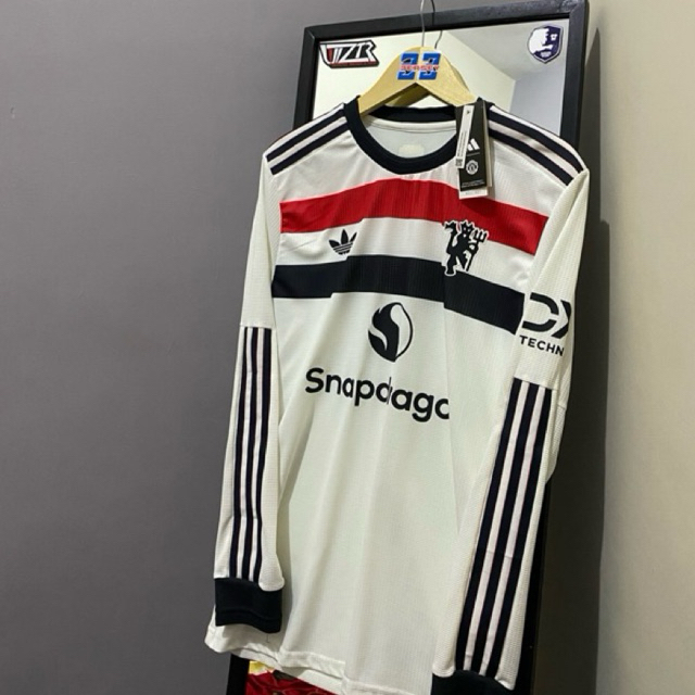 JERSEY MANCHESTER UNITED 3RD 2024/2025 LONG SLEEVE PLAYER ISSUE - JERSEY MANCHESTER LENGAN PANJANG V