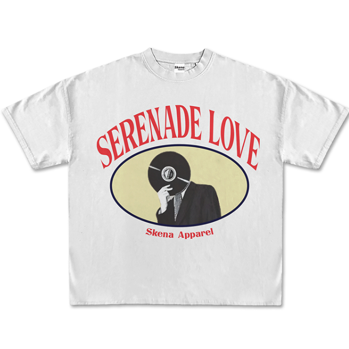 Skena Apparel Kaos Boxy Unisex "SERENADE LOVE"