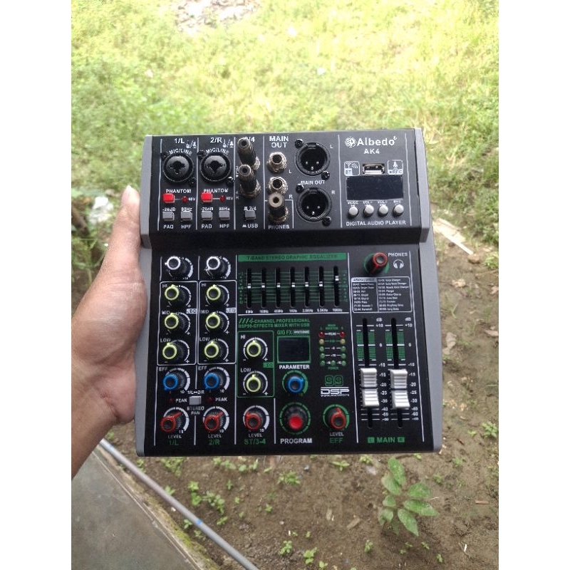 Mix 4 Channel mini audio sound system