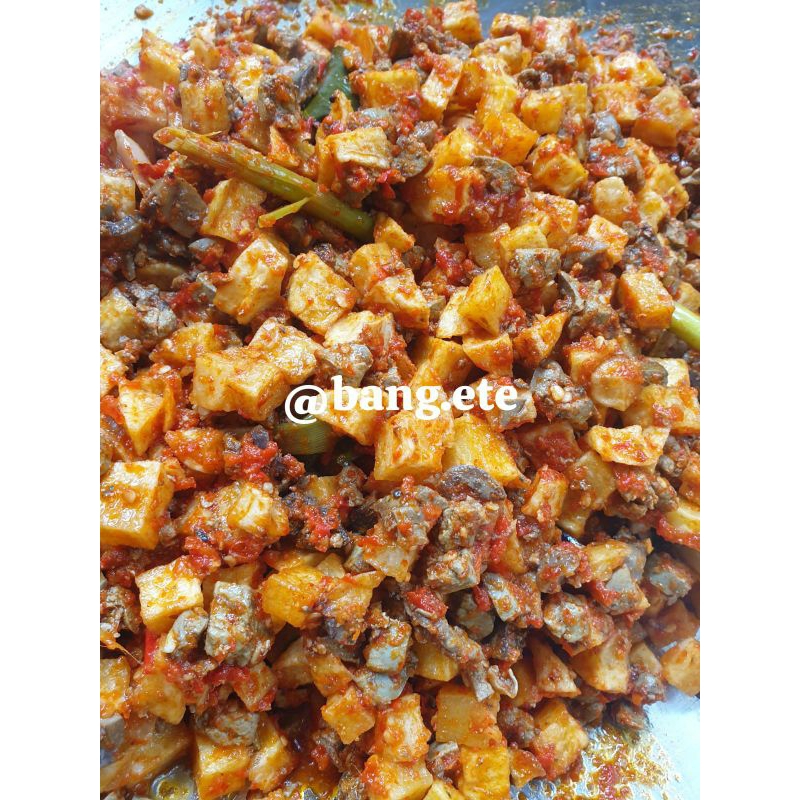 

BANG ETE - Sambal Goreng Ati Ampela Kentang PENGIRIMAN TGL 4 JUNI 2025