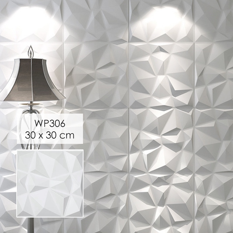 Wallpanel 3D Wall Panel Dinding Ornamen Bahan PVC Bisa Dibersihkan Motif Timbul