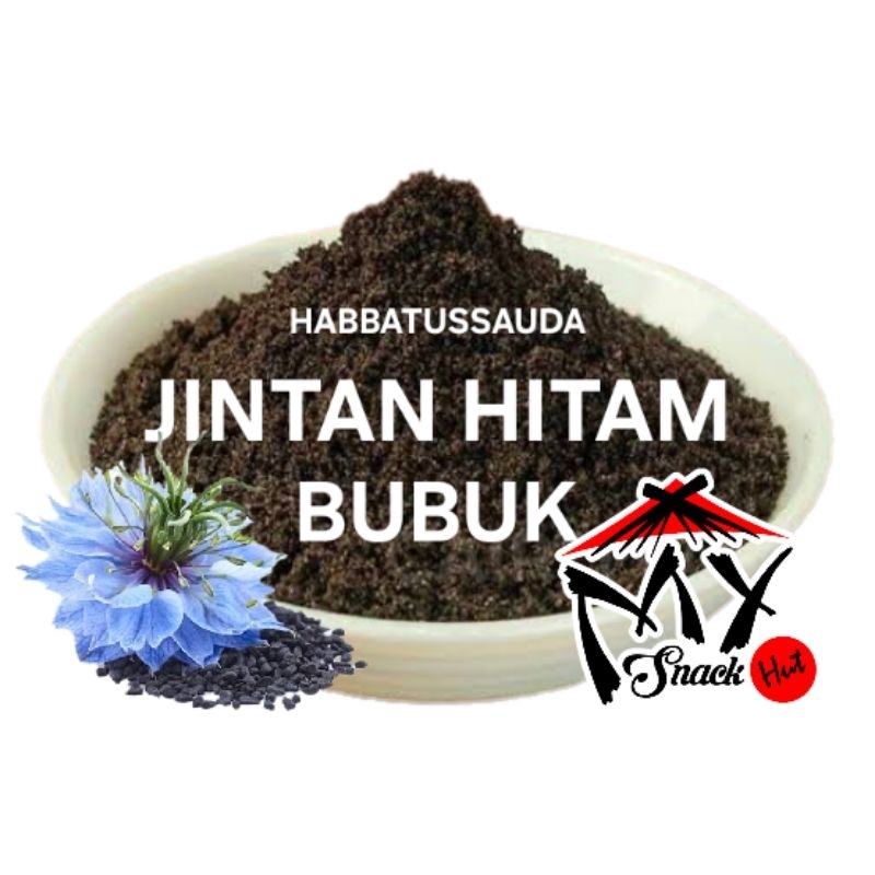

JINTAN HITAM BUBUK 250GR PURE BLACK CUMIN JINTEN REMPAH KALONJI HABBATUSSAUDA NIGELLA SATIVA POWDER