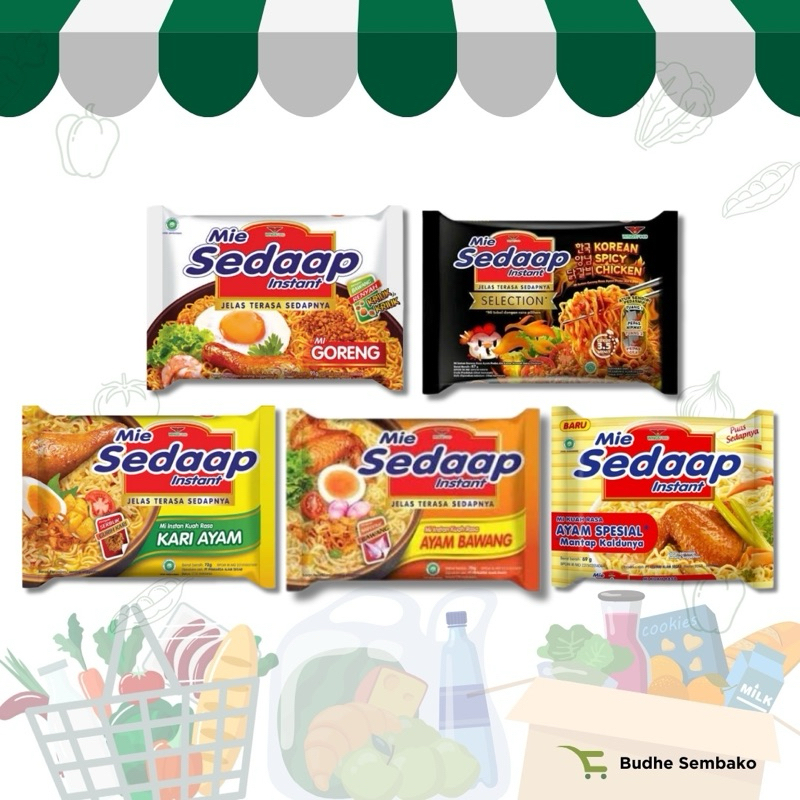 

SEDAAP MIE INSTANT GORENG DAN KUAH
