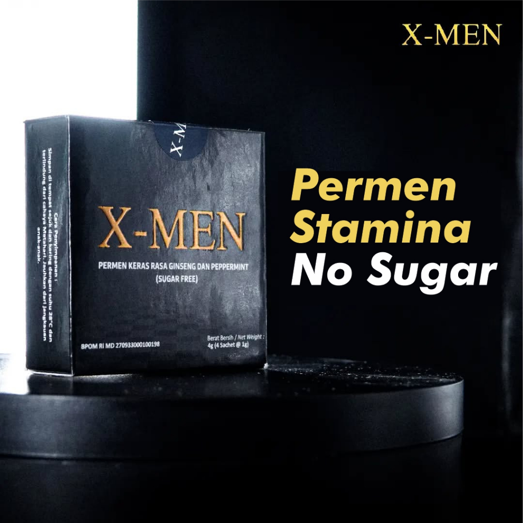 1 Box X-MEN Candy Permen Suplemen Obat Kuat Pria Kesehatan Seksual 0bat Kuat Tahan Lama