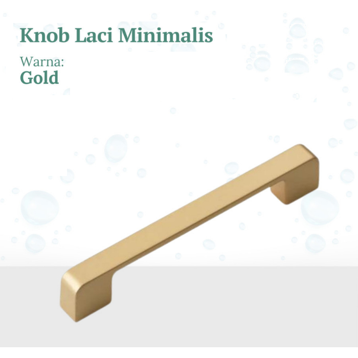 Handle Tarikan Laci Minimalis Gold
