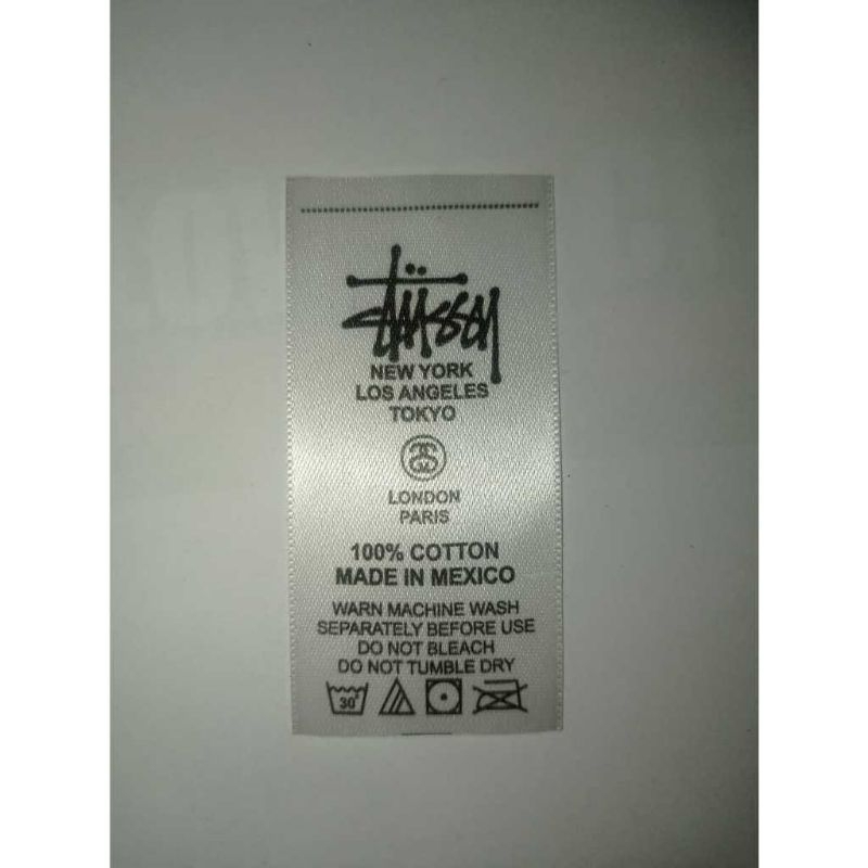 

LALBEL WOOSSING CETAK STUSSY SUPER PREMIUM