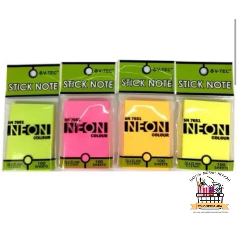 

TBMO STICKY NOTE (Warna Random)