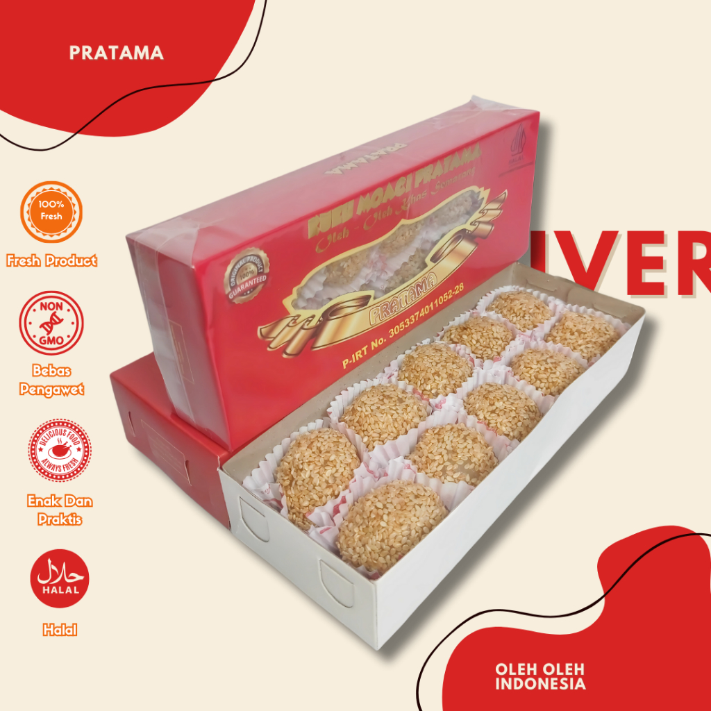 

Kue Moaci Moci Mochi Semarang Merk Pratama Wijen Oleh Oleh Tradisional