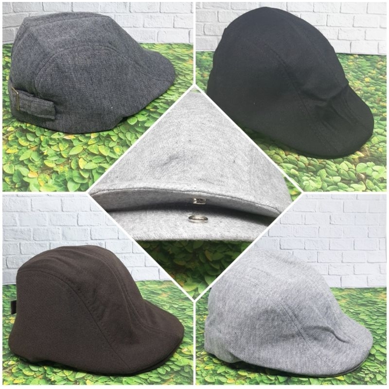 TOPI KODOK/FLAT CAPS /TOPI PATINO PELUKIS/TOPI SUTRADARA /TOPI COPET