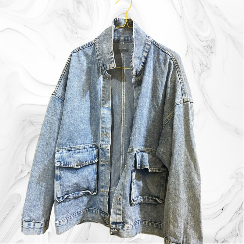 Preloved Jaket Jeans This is April