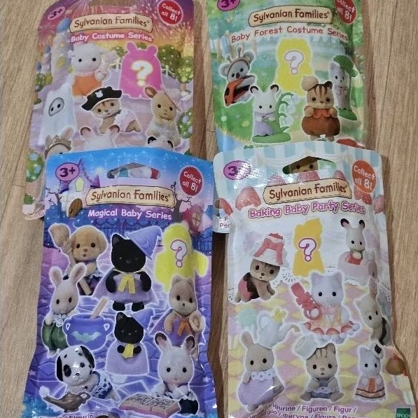 New Sylvanian Families ghost cat mushroom squirell Original Store