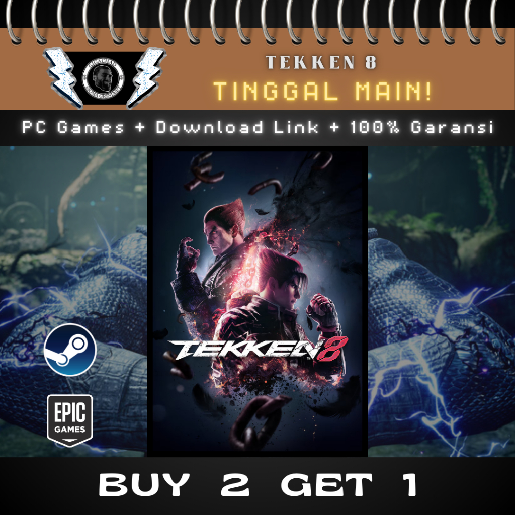 Tekken 8 - GAME PC - GAME LAPTOP - GAME - LINK DOWNLOAD - Tekken8 - Tekken VIII - TekkenVIII premium