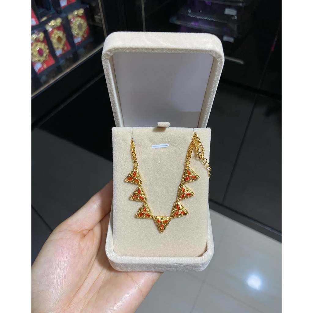 Kalung Kebon Raja Motif Bali Xuping