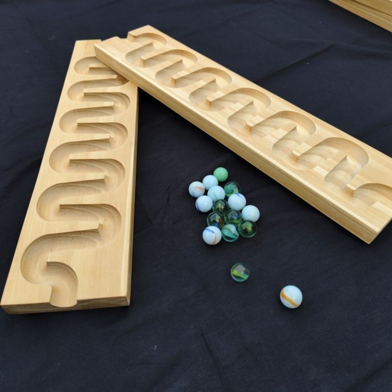 kelereng jalur track / marble run besar versi 1 panjang 35cm