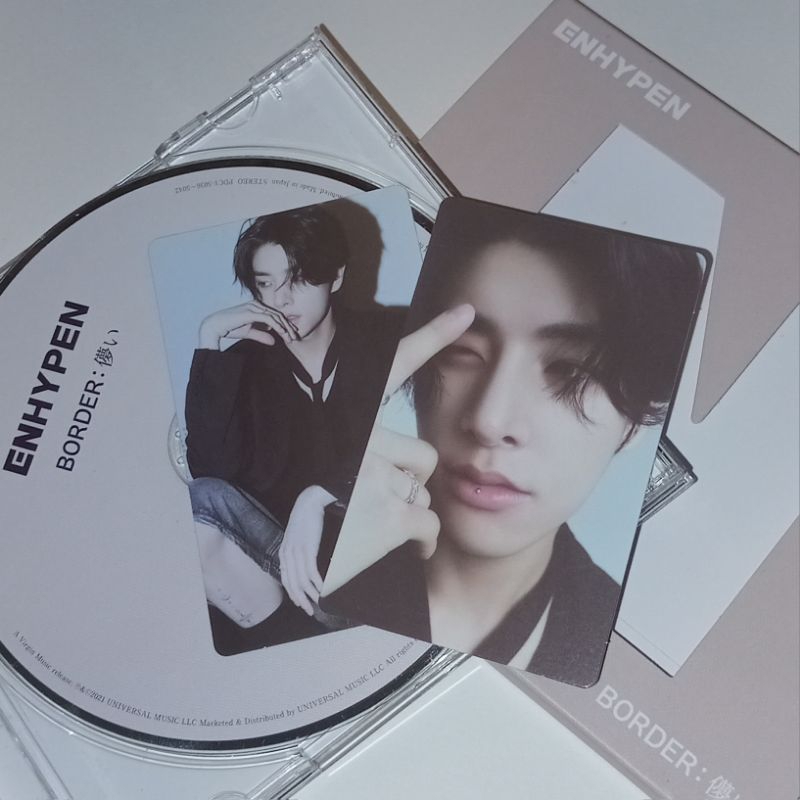 (BOOKED) Photocard Official Enhypen Jake Unseen RPC Random Photocard PC zoom