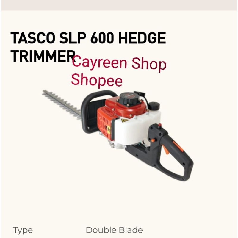 Hedge Trimmer Tasco SLP 600  Mesin Potong Dahan Tasco SLP 600