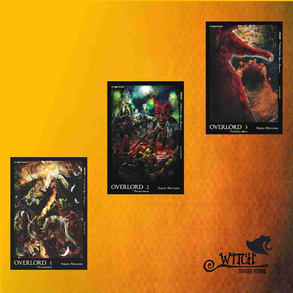Light Novel Overlord (Cabutan, Satuan, Eceran)