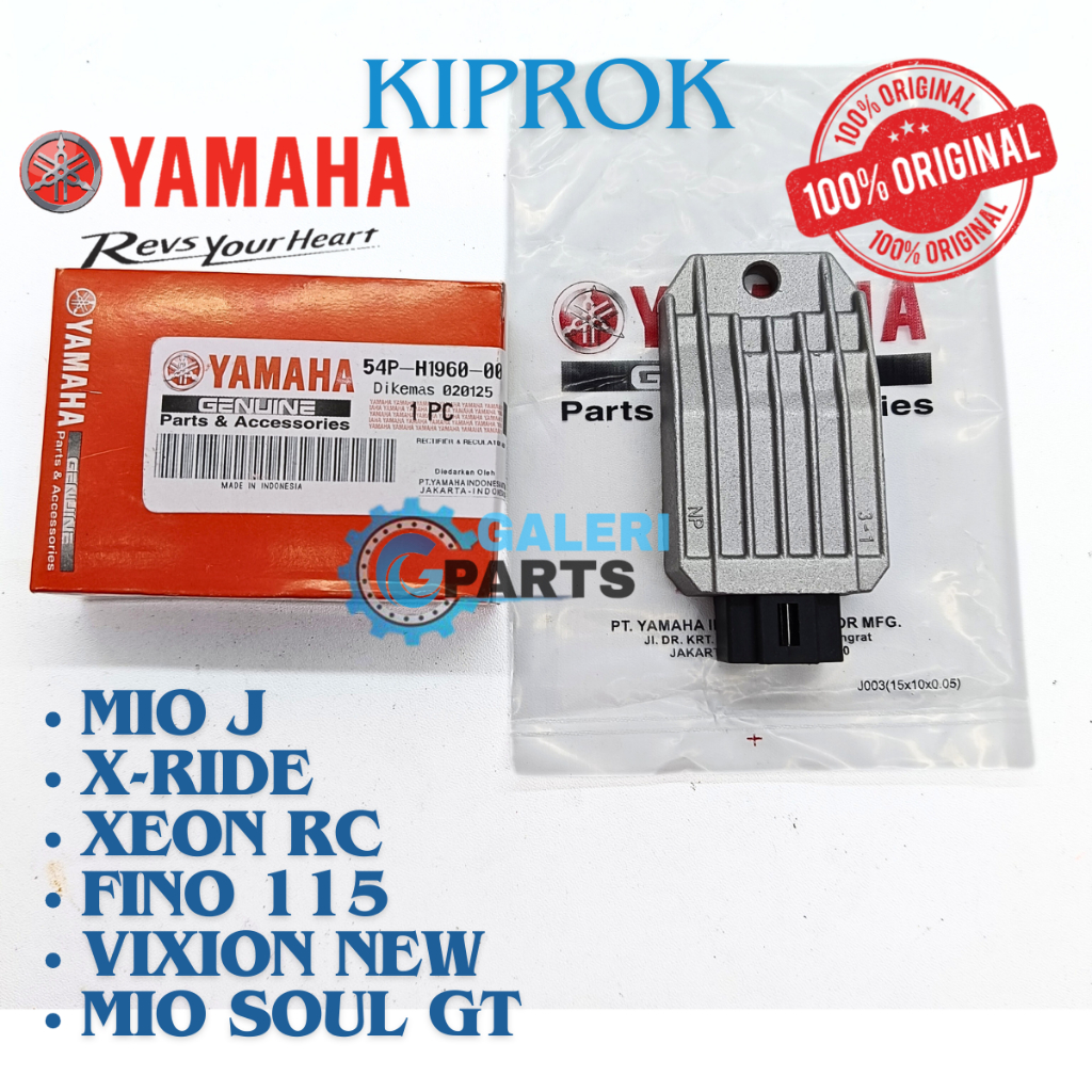 Kiprok Regulator Asli Original Yamaha YGP MIO J XRIDE XEON RC FINO 115 VIXION NEW MIO SOUL GT Ori