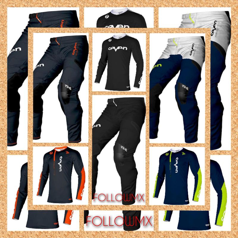 Jersey pants seven cross trail adventure Jersey set fly rockstar motocross trail adventure jerset mo