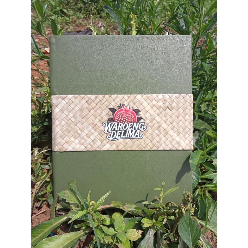 

buku menu model terbaru logo custom