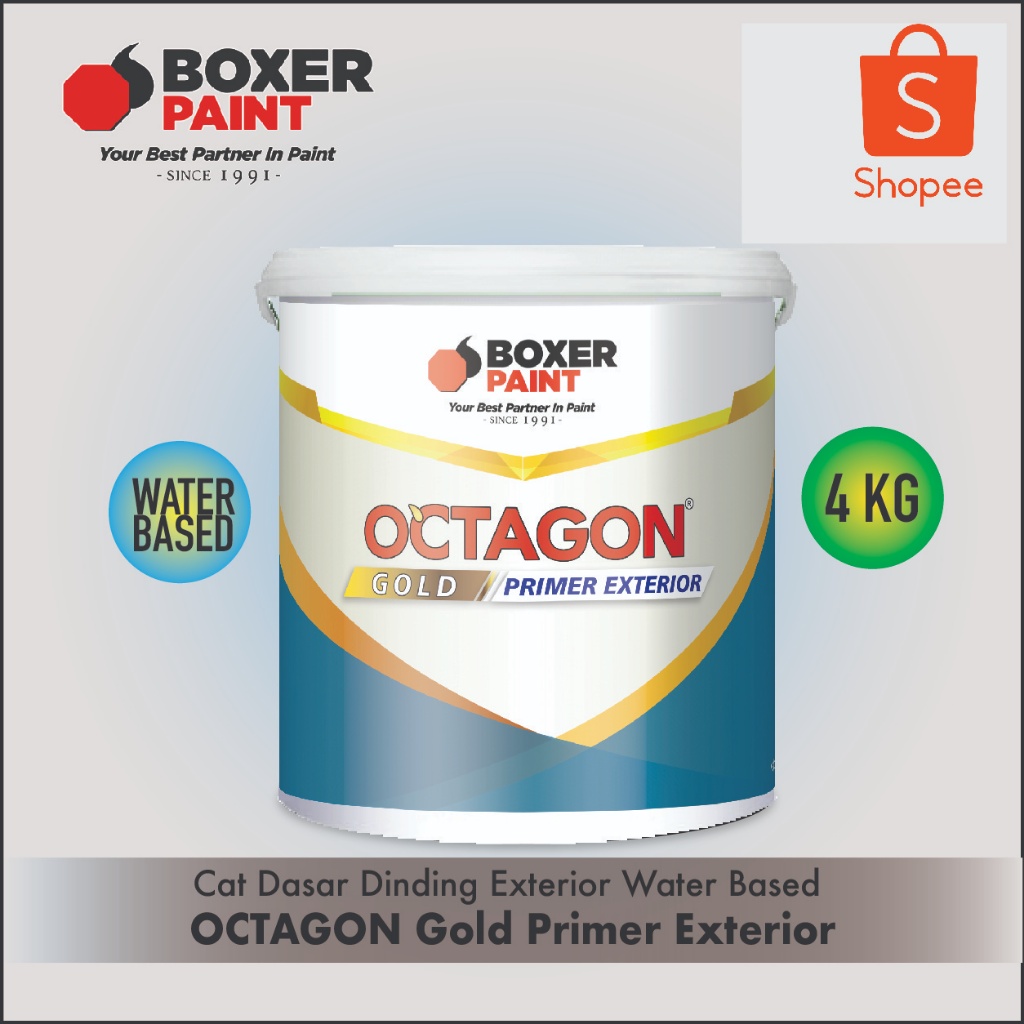 OCTAGON Gold Primer Exterior Cat Dasar Tembok Alkali Exterior