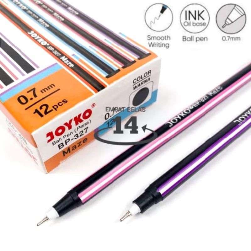 

Pulpen Joyko Maze Bp-327 ( Per 1 Pcs )