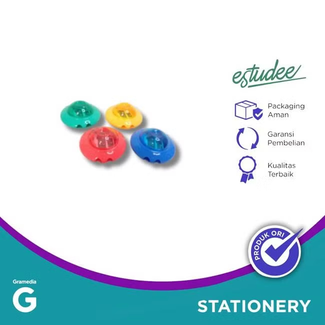 Gramedia Tunjungan : Estudee Sharpener Ufo Two Holes Es-386