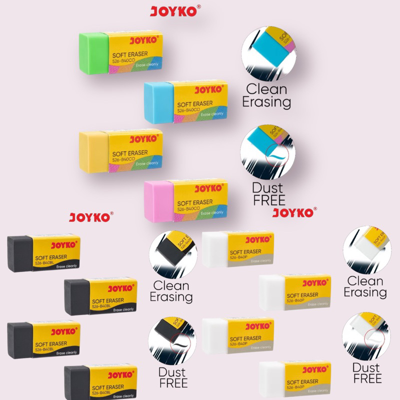 

[JOYKO] STIP | PENGHAPUS | ERASER 526-B40