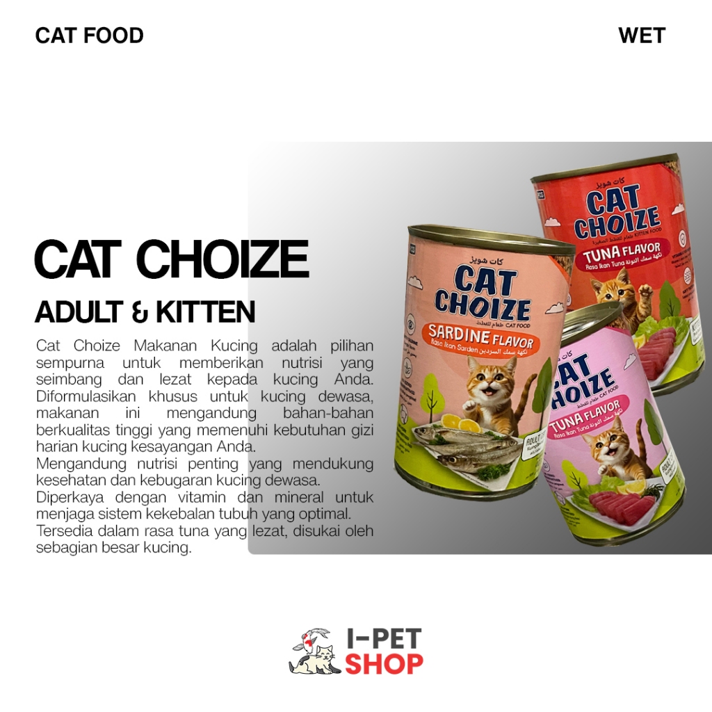 Cat Choize Kaleng Cat Food Wet