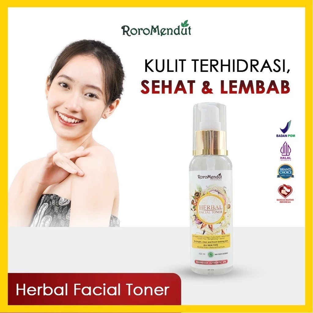 Roro Mendut Herbal Facial Toner Roro Mendut Toner Toner Roro Mendut Toner
