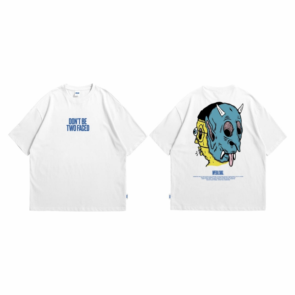 Imperial Swag Oversize Heavy Weight 16S Kaos Putih