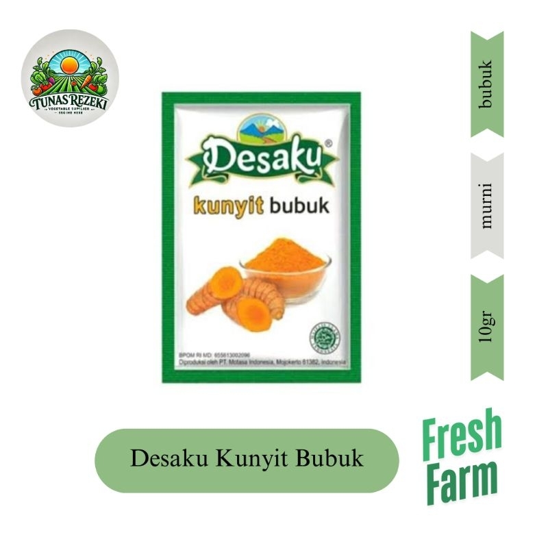 

Desaku Kunyit Bubuk 10 gr | Kunyit Bubuk Instan