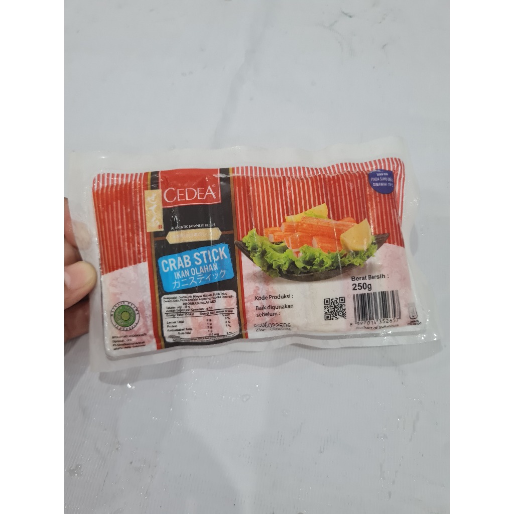 

CEDEA CRAB STICK / STICK KEPITING 1 KG
