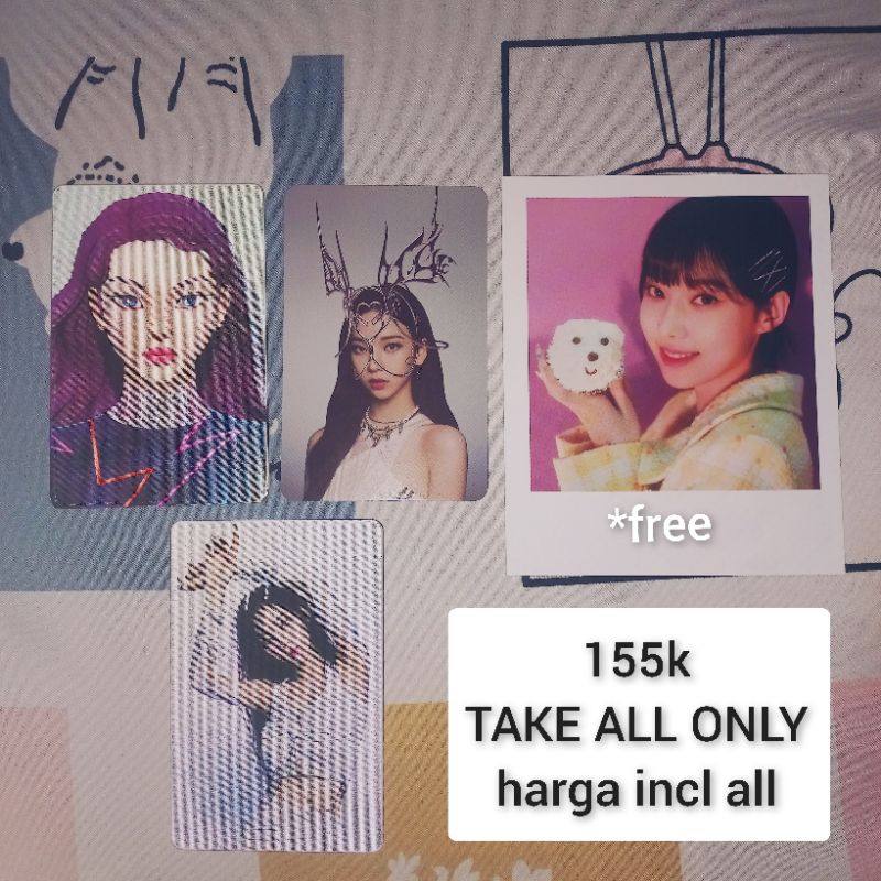 [AESPA] PC KARINA SAVAGE ERA SET TAKE ALL ONLY FREE POLA WINTER SG22