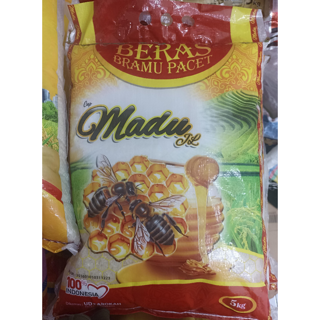 

BERAS MADU KEMASAN 5 KG BRAMU