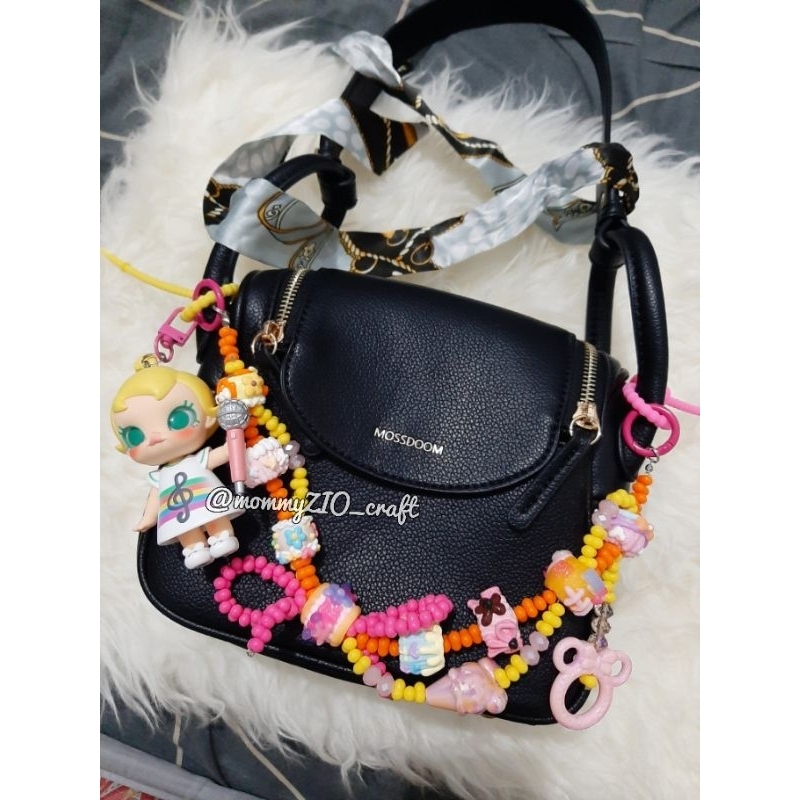 mommyZIO_craft BAGCHARM BABY MOLLY ORI POPMART SING MY SONG + EXCLUSIVE STRAP