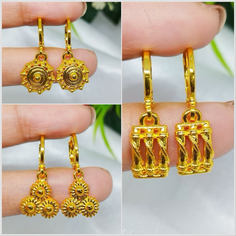 anting  dubay gold 24k model mewah