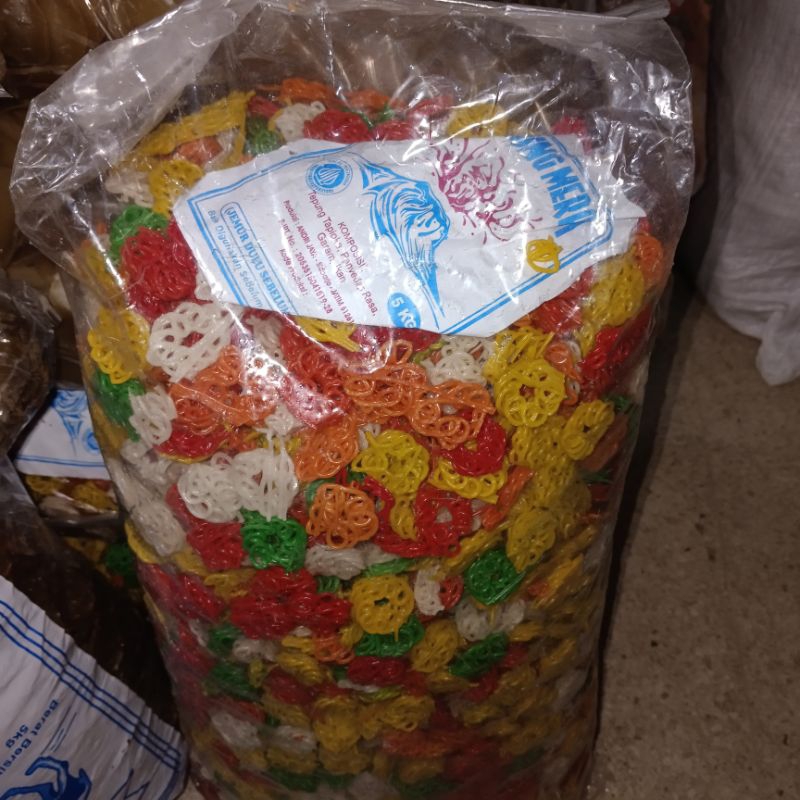 

Krupuk Mini Warna Warni, krupuk seblak (KILOAN)