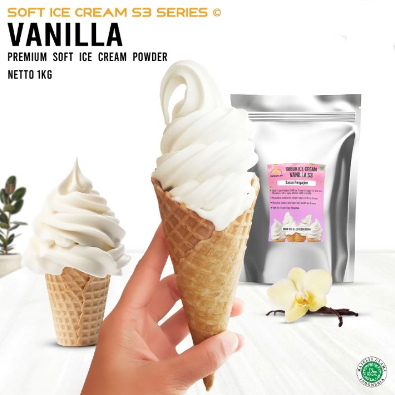 

Bubuk Ice Cream Vanilla Premium 1 kg