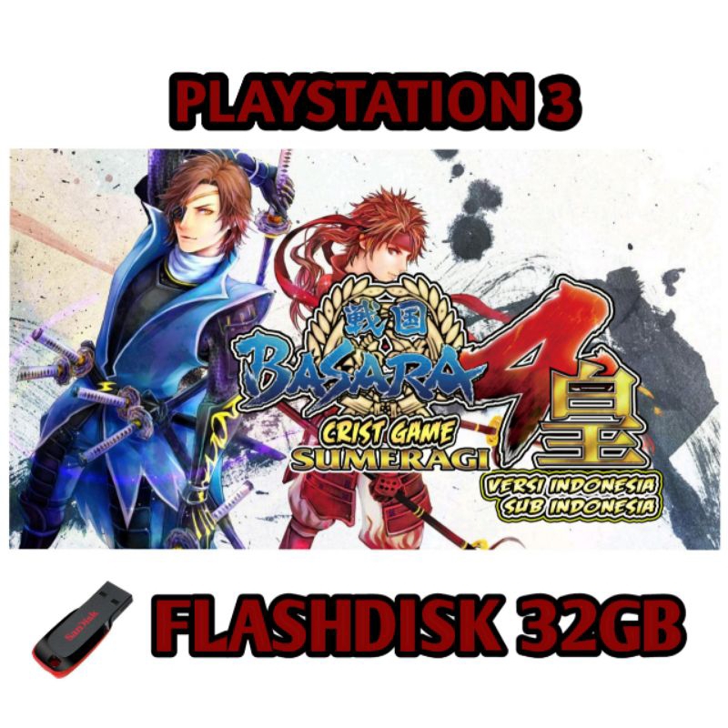 Game BASARA 4 SUMERAGI Versi Indonesia Untuk PS3 CFW dan Hen