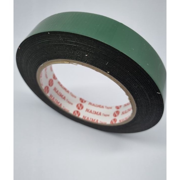 Double Foam Tape hijau hitam / Double tape busa / Double tape Hitam tebal / perekat 2 sisi hijau