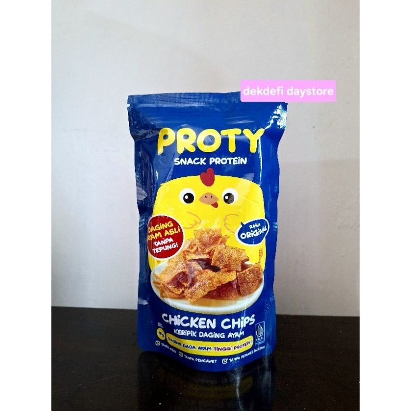 

proty chicken chips snack sehat keripik ayam