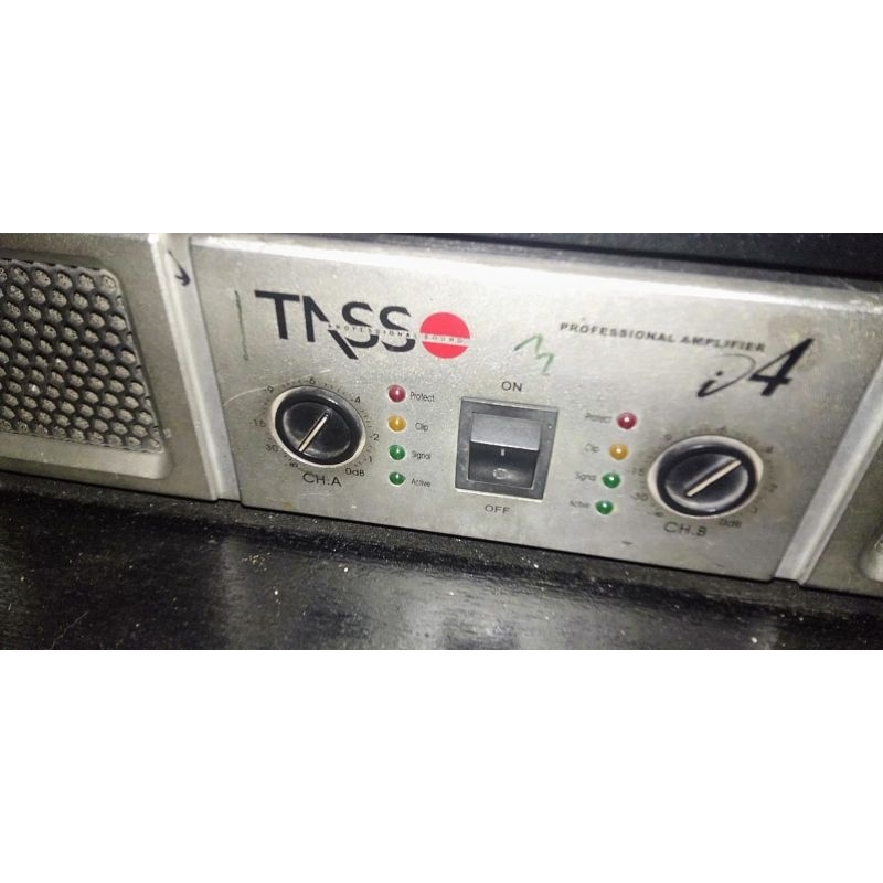 Power TASSO i4 Professional Amplifier