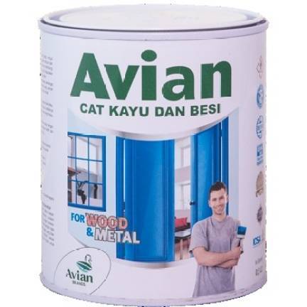 Cat Kayu Besi Avian 1kg - WARNA LAINNYA