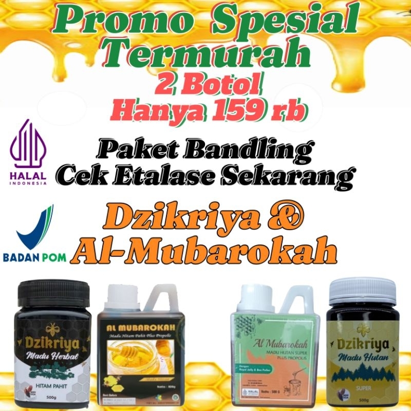 

Special Bundling Dzikriya Hitam & Al- Mubarokah Asli untuk Ambien, Liver