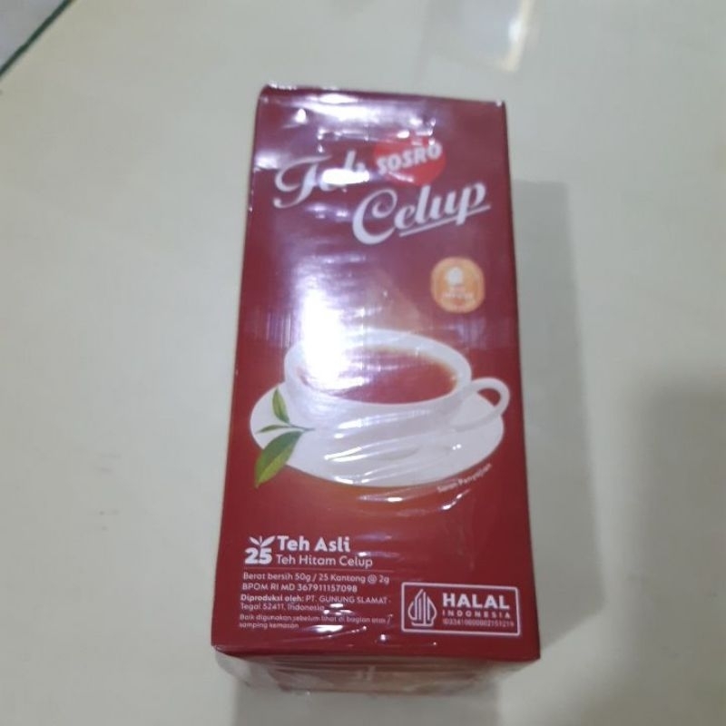 

Teh celup Sosro 25 kantong